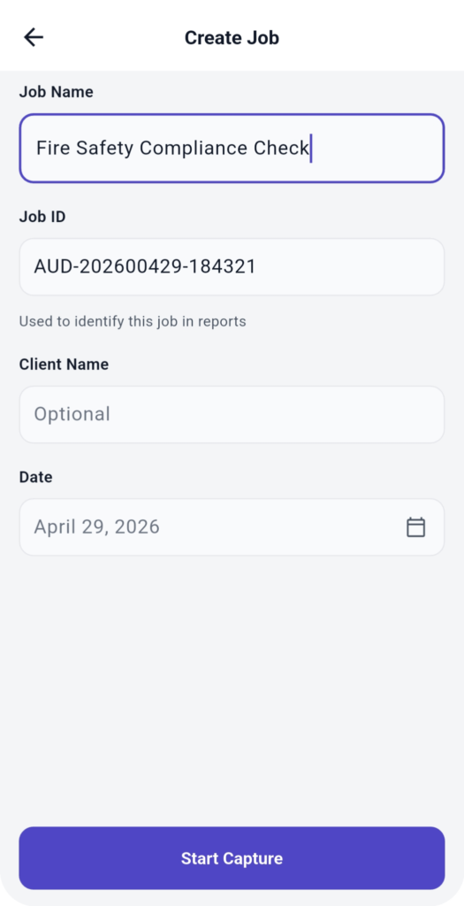 create job screen fixed